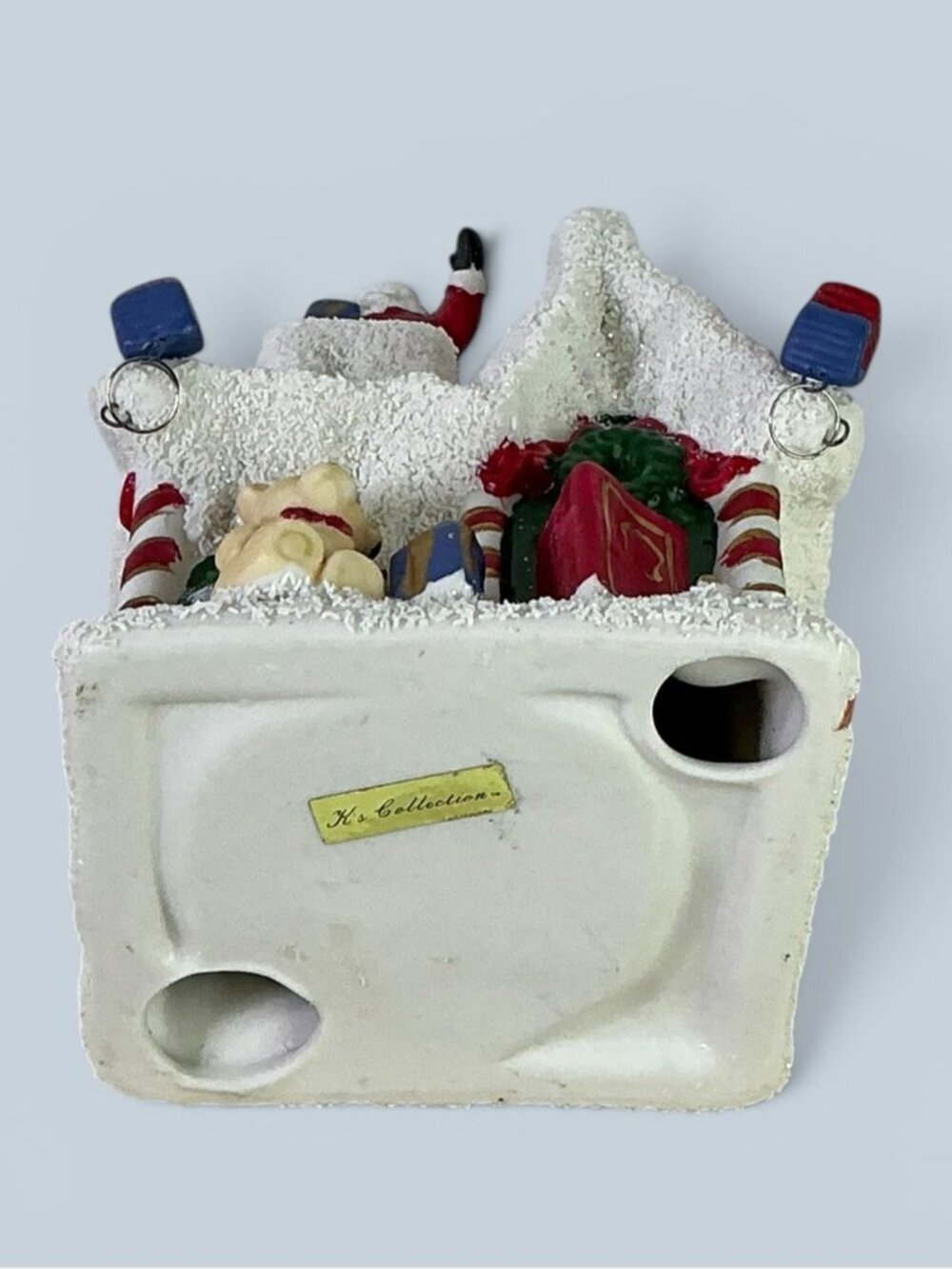 K’s Collection Christmas Village Santa Snow House Vintage Collectible 1990’s - Picture 6 of 16